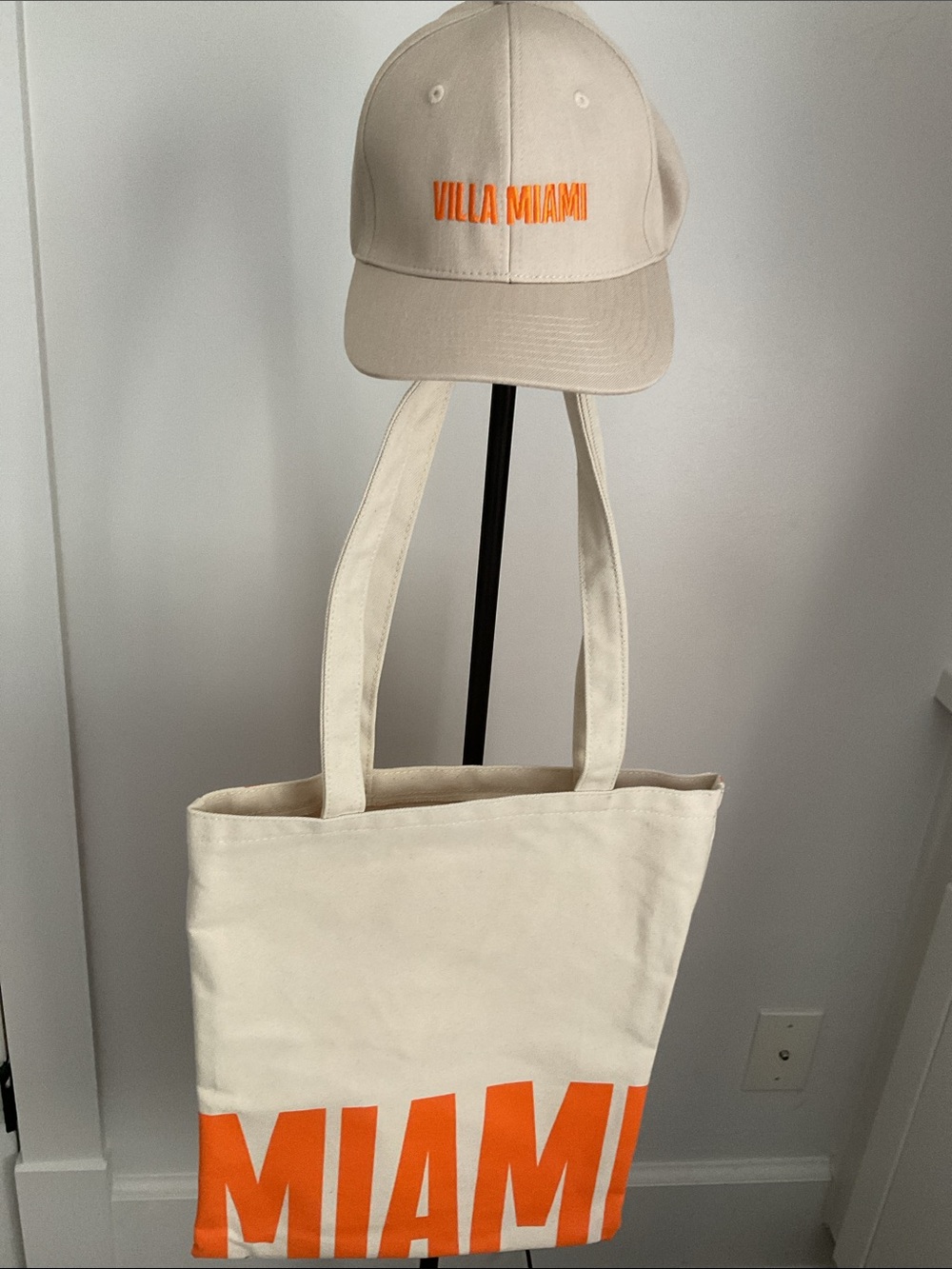 Exclusive Villa Miami Residences Merch Set - Canvas Tote Bag & Hat